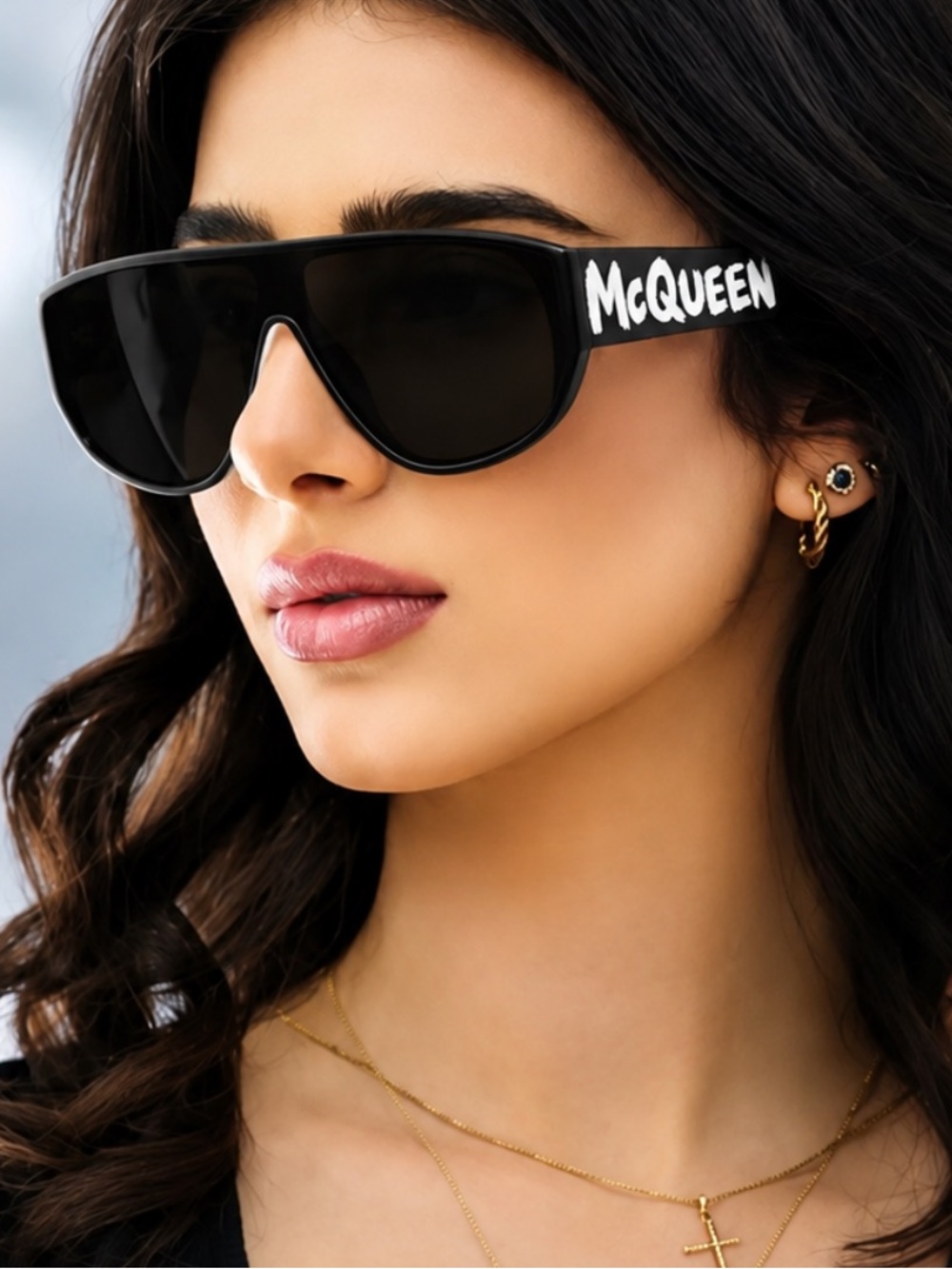 Excluded Alexander McQueen Sunglasses, New 295